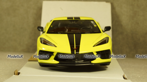 Chevrolet Corvette C8 Stingray 2020 yellow, 31527, Maisto 1:24