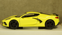Chevrolet Corvette C8 Stingray 2020 yellow, 31527, Maisto 1:24
