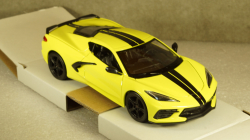 Chevrolet Corvette C8 Stingray 2020 yellow, 31527, Maisto 1:24