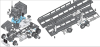 Сборная модель Western Star Autorodeo Trailer MS 39, 0107-39, Monti System 1:48