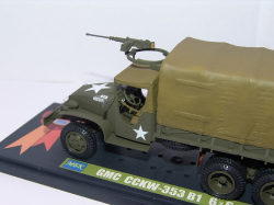 GMC CCKW-353 В1 с зениткой Browning США, МБК 1:43