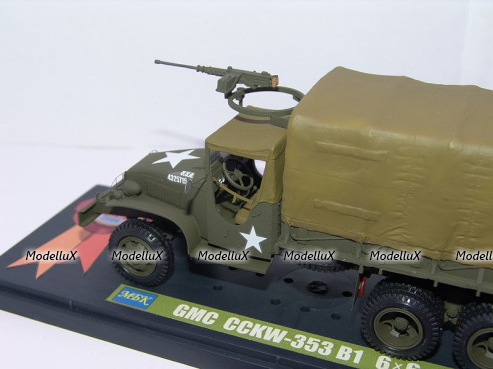 GMC CCKW-353 В1 с зениткой Browning США, МБК 1:43