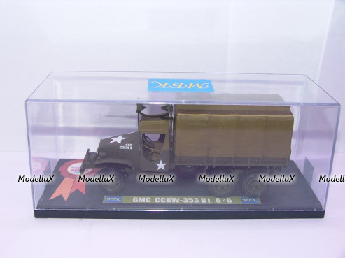 GMC CCKW-353 В1 с зениткой Browning США, МБК 1:43