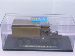 Studebaker US6 U1 с зениткой Browning США, МБК 1:43