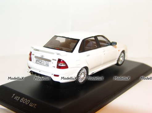 Lada Priora TSM белая, 221702, DiP Models 1:43