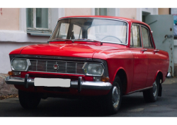 Москвич-412ИЭ АЗЛК 1974 г., гранат, 141201, Dip Models 1:43