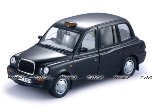 LTI TX1 London Taxi Cab 1998 black, SUN1127, SunStar 1:18