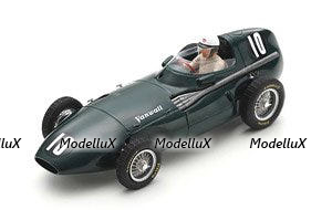 Vanwall VW2 No.10 4th Belgian GP 1956 Harry Schell, S7203, Spark 1:43