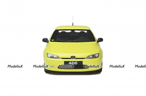 Peugeot 406 V6 Coupe 1997 Jaune Louxor, OT897, OttoMobile 1:18