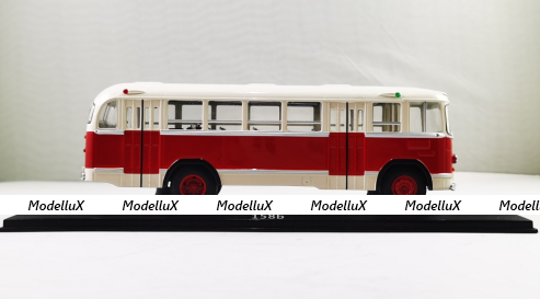 ЗИЛ-158Б карминово-белый, DEMPRICE 1:43