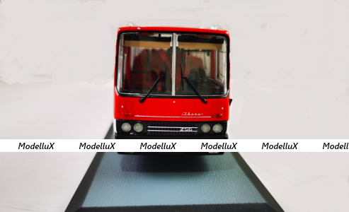 ИКАРУС 256.54 красно-белый, DEMPRICE 1:43 Уценка!
