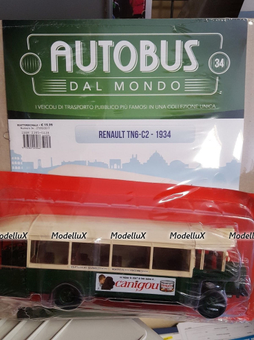 Renault TN6 C2 1934 №34, Hachette 1:43