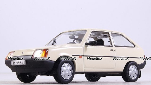 Заз-1102 Таврия, белая, Kultowe Auto PLR #55, 1:43