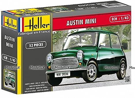 Austin Mini modelkit, Heller 1:43