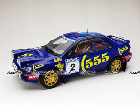 Subaru Impreza 555 No.2, Rally Neuseeland, C.McRae/D.Ringer 1994, SUN5521, SunStar 1:18
