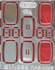 Фототравление Зеркала для ПАЗ-3205 (Modimio), EM-259, 1:43