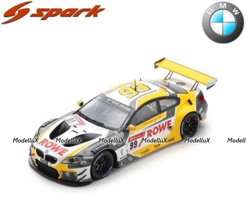 BMW M6 GT3 No.99 Rowe Racing Winner 24H Nurburgring 2020 A.Sims N.Catsburg N.Yelloly, SG680, Spark 1:43