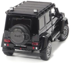 Brabus 500 Mercedes G500 4×4 Obsidian Black, ALM860303, Almost Real 1:18