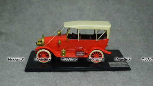 Руссо Балт тип 15/35 HP Торпедо 1914, красный, Империал 1:43