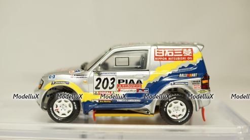 Mitsubushi Pajero 3 #203 dakkar 2001, Skid 1:43
