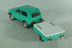 КамАЗ 4310 бортовой с тентом, Herpa 1:87 