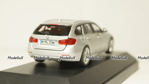 BMW 3 Series Touring F31 2012 silver, Paragon 1:43
