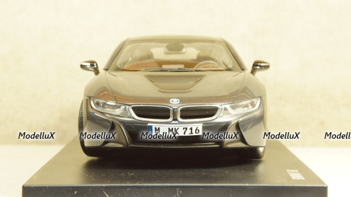 BMW i8 Sophisto & Frozen Grey, 97082, Paragon 1:18