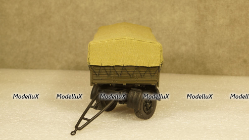 Маз 8926, прицеп тентованный, Viko models 1:43
