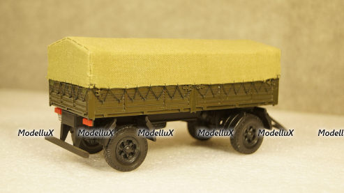 Маз 8926, прицеп тентованный, Viko models 1:43