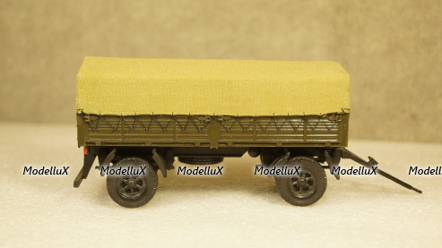 Маз 8926, прицеп тентованный, Viko models 1:43