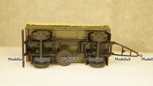 Маз 8926, прицеп тентованный, Viko models 1:43