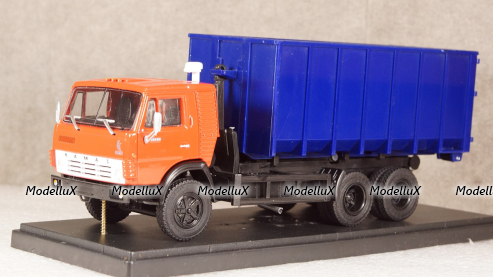 Камаз-53212 мусоровоз мультилифт, Modellux 1:43