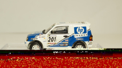 Mitsubishi Pajero EVO #201 FONTENAY PARIS DAKAR 2001, Skid 1:43