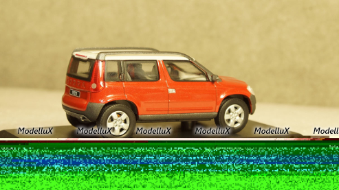 Skoda Yeti Concept car, Abrex 1:43