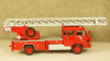 Saviem S7 пожарное депо с лестницей красный, Atlas 1:43