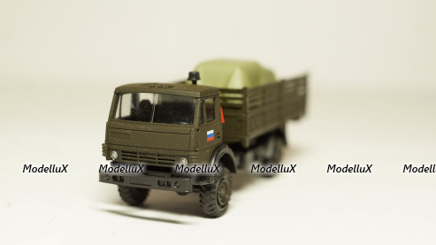 Камаз 4326 кузов с грузом, Herpa/КУМ 1:87 