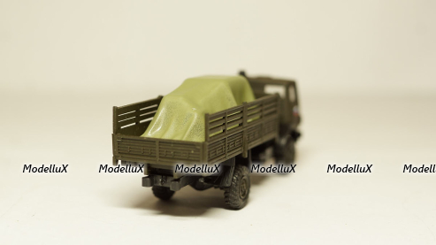 Камаз 4326 кузов с грузом, Herpa/КУМ 1:87 