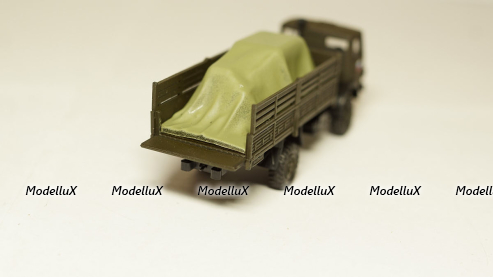 Камаз 4326 кузов с грузом, Herpa/КУМ 1:87 
