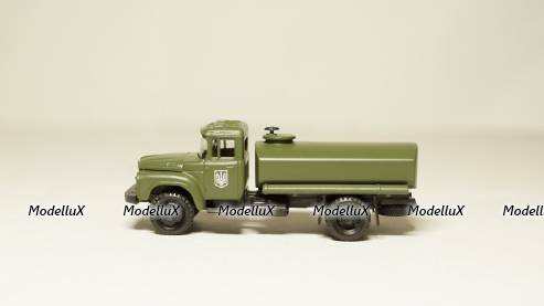Зил 130 бочка армия Украины хаки, Herpa 1:87 