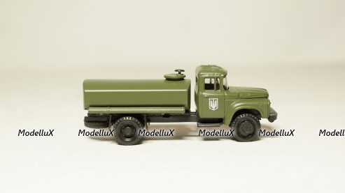 Зил 130 бочка армия Украины хаки, Herpa 1:87 