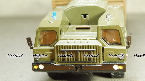 Маз-7310 Ураган бортовой, поздний, Элекон 1:43 чума 