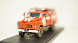 Газ - 53А  АЦ-30 со следами эксплуатации, Modellux 1:43