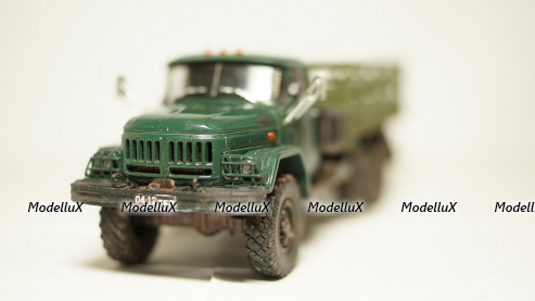 ЗИЛ 131 бортовой со следами эксплуатации, Modellux 1:43