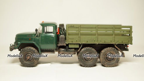 ЗИЛ 131 бортовой со следами эксплуатации, Modellux 1:43