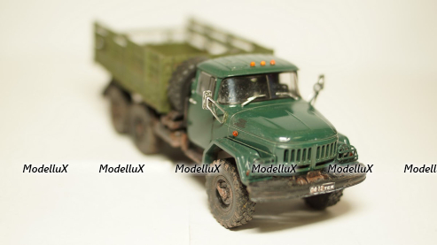 ЗИЛ 131 бортовой со следами эксплуатации, Modellux 1:43