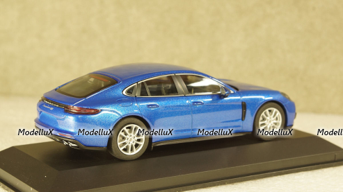 Porsche Panamera 4S (2. Gen.) 2016 blue, Herpa 1:43