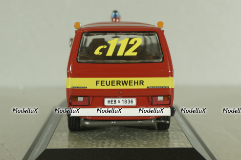 Volkswagen T3a Feuerwehr, 11406, Premium Classixxs 1:43