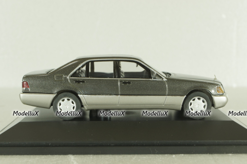 Mercedes-Benz 600 SEL (W140) 1991, grey, 070043, Herpa, 1:43