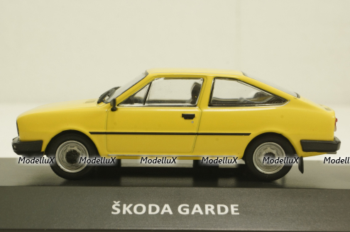 Skoda Garde, yellow, KALEIDOSKOP SKODA (DeAgostini) 1:43