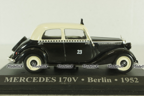Mercedes 170V, Taxi Berlin, (W136), 1952, Altaya 1:43